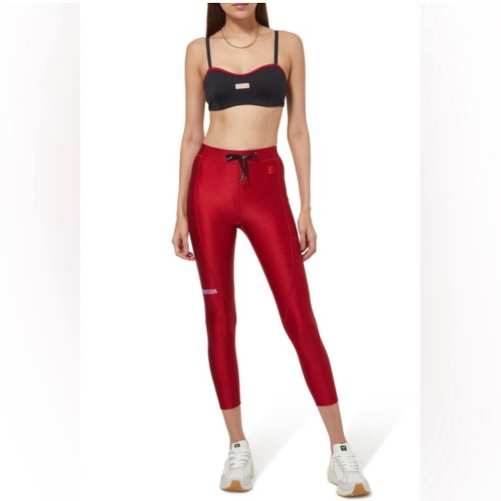 PE Nation Red Leggings